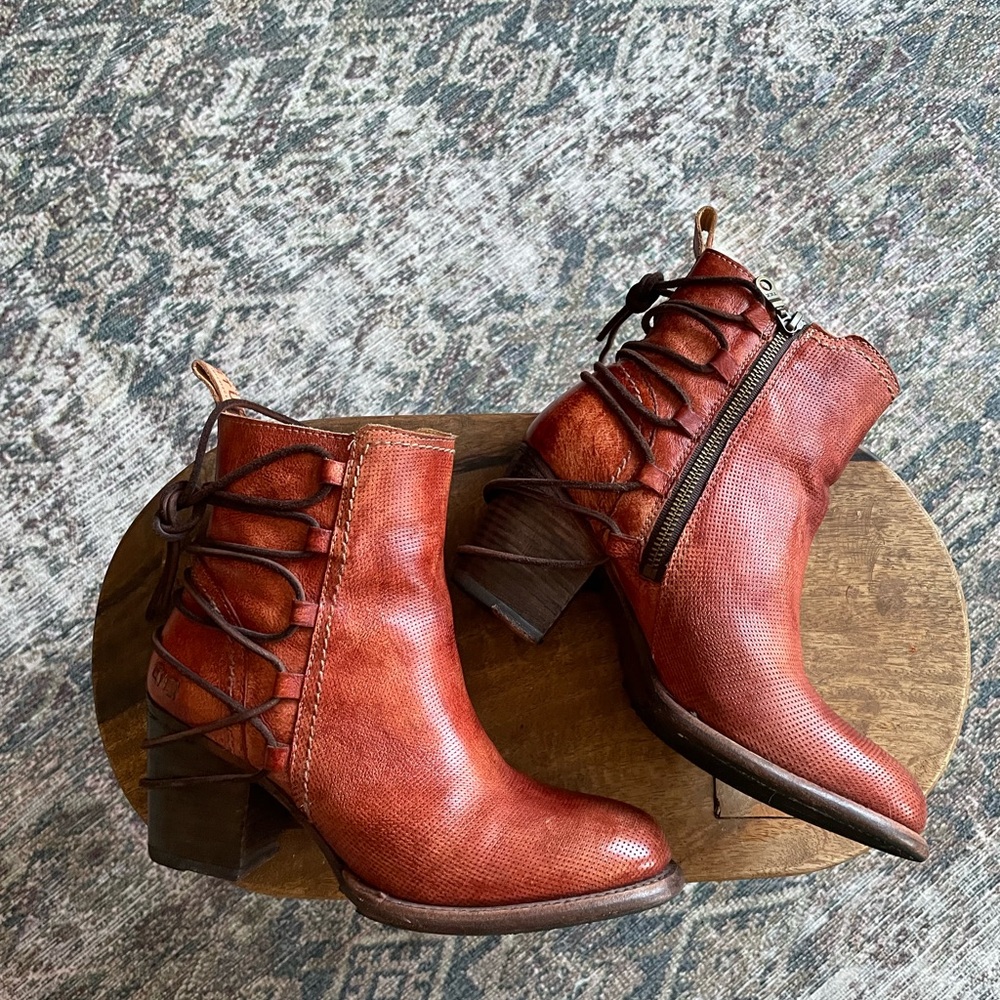 Bed Stu ‘Blaire’ Handmade Leather Ankle Booties